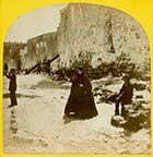 Fort steps people on beach | Margate History